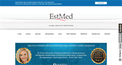 Desktop Screenshot of estmed.pl